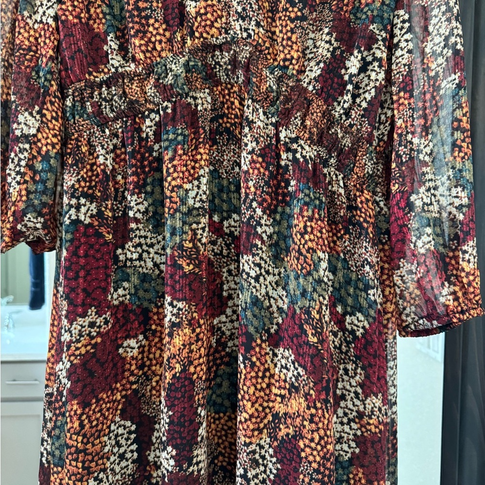Frye Multicolor Long Sleeve Dress - Picture 6 of 6